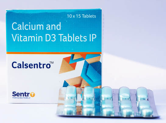 Calcium Carbonate & Vitamin D3 Tablets